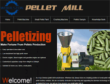 Tablet Screenshot of minipelletmill.com